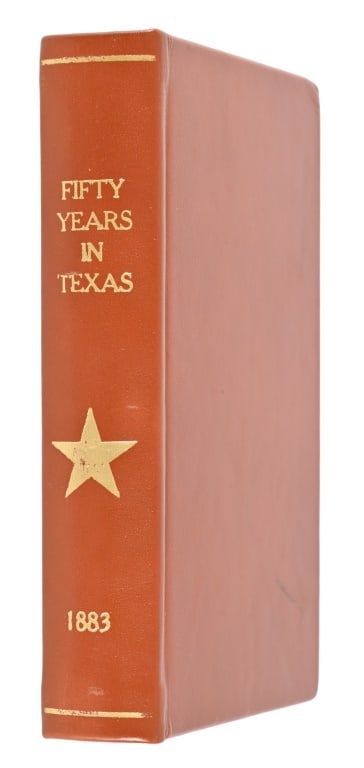 "Fifty Years In Texas", 1883 First Edition-Scarce: Fifty Years in Texas, by John J. Linn. First Edition published 1883 by D&J Sadlier & Co.
