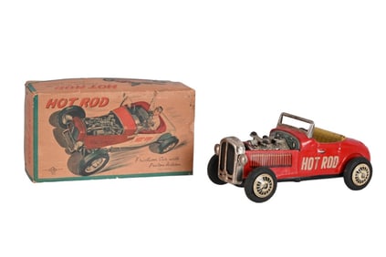 Hot Rod Century Friction Car Piston Action In Box