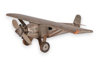 Antique Spirit of St. Louis Model Airplane