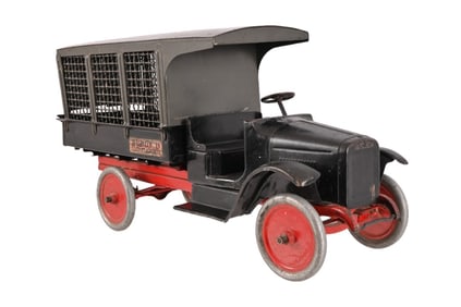 Buddy L Railway Express Pressed Steel Toy Truck