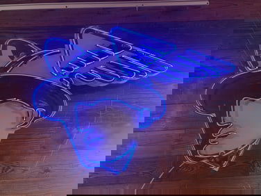 Mercury Man Neon Sign Custom Made By Todd Sanders