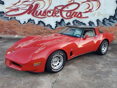 1980 Red Corvette L-82