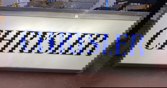 Chrysler Dealership Sign