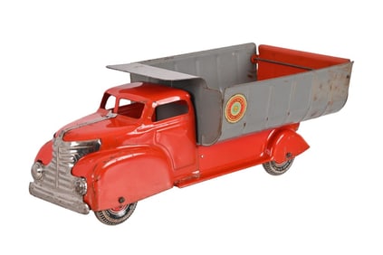Louis Marx Pressed Steel Lumar Dump Truck