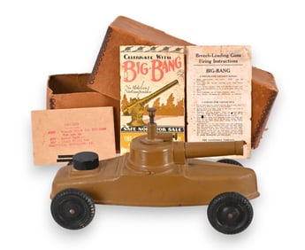 Vintage Big-Bang Motor Tank With Original Box