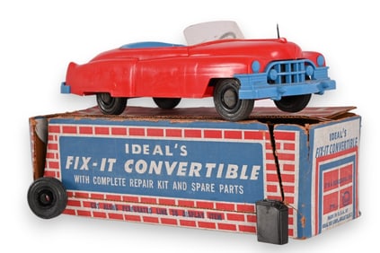 Ideal's Fix-It Convertible Plastic Toy Car