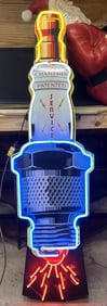 Spark Plug Tin Neon Advertising Sign