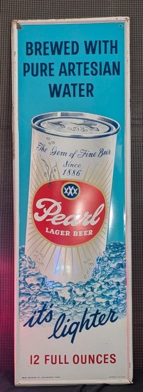 Pearl Lager Beer Vertical Sign (1 of 5)