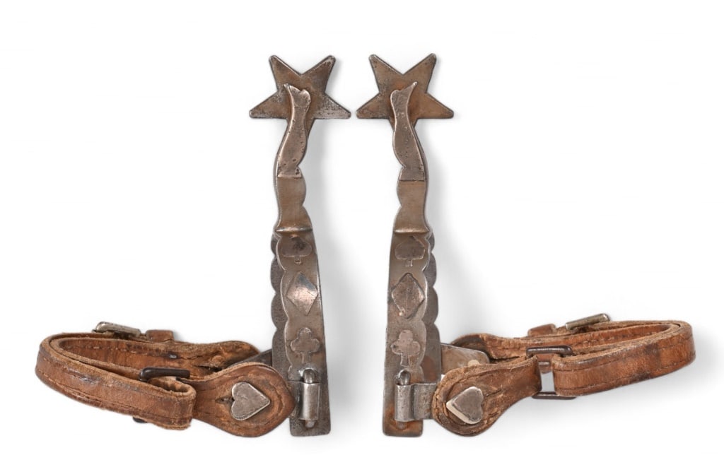 McChesney Card Suit Gal-Leg Spurs: McChesney Card Suit Gal-Leg Spurs