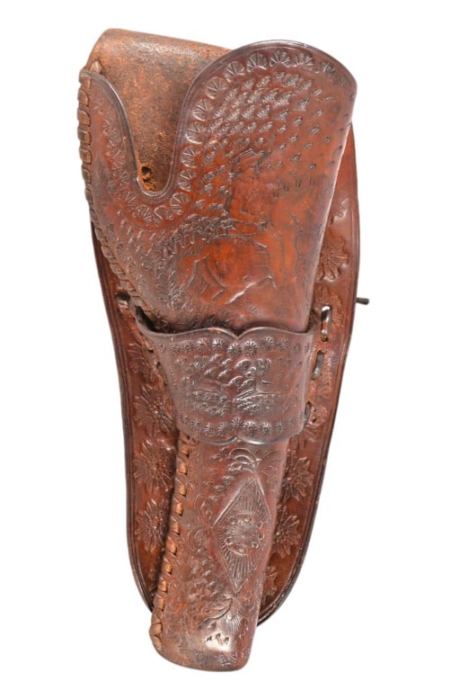 Horse & Rider Colt SAA Holster: Good condition. Catalog marked 106XL 6