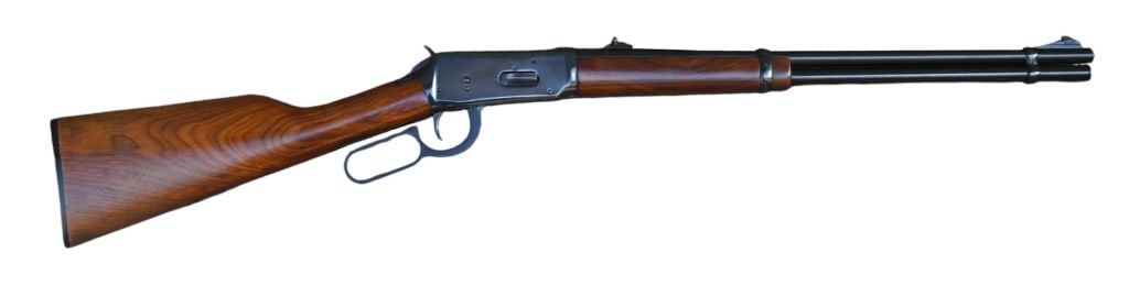 Winchester Model 94 Lever Action .30-30 Carbine: S/N 4438140. 20" barrel, great bore. High condition gun with very good metal and wood.