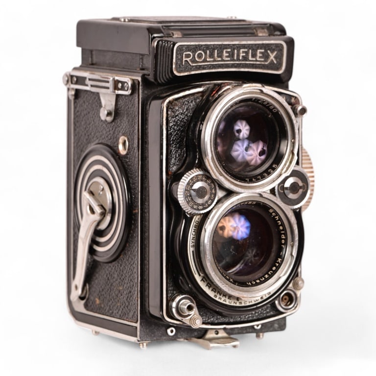 Rolleiflex Frank & Heidecke 2.8D TLR Xenotar 80mm: Rolleiflex 2.8D TLR Xenotar 80mm 2.8 Lens