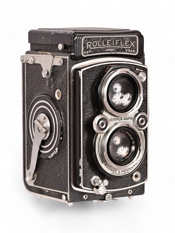 Rolleiflex Frank & Heidecke Compur-Rapid 75mm 3.5: Rolleiflex Frank & Heidecke Compur-Rapid 75mm 3.5