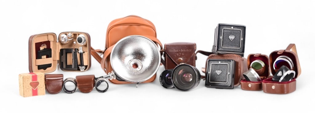 Vintage Rollieflex Camera Optics & Accessories: Vintage Rollieflex Camera Optics & Accessories