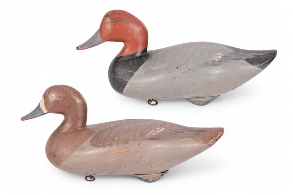 R. Madison Mitchell Redhead Duck Decoy 1948: R. Madison Mitchell Redhead Duck Decoy 1948