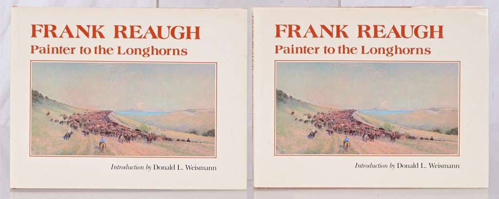 "Painter To The Longhorns", Frank Reaugh (Pair): By Frank Reaugh