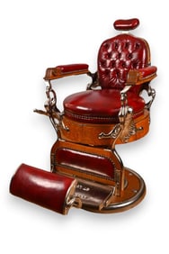 Antique August Kern Co. "America" Barber Chair