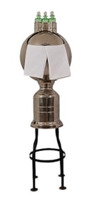 Antique "Globe" Barbershop Towel Steamer, Sanitizer