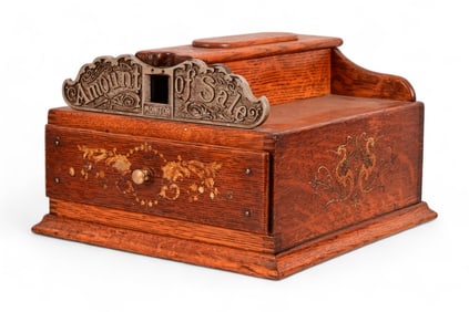 Monitor, Oak Barbershop Cash Register