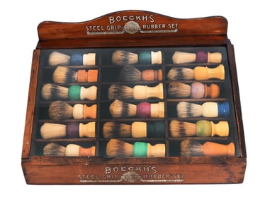 Boeckh's Barbershop Shaving Brush Case