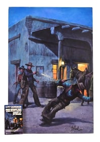 "The Buntline Special", Guy Deel Pulp Illustration