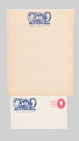 Buffalo Bill, Sells Floto Circus Letterhead & Envelope