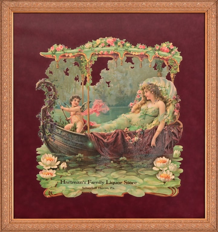 Hartman's Family Liquor Store Advertising Litho (1 of 5)