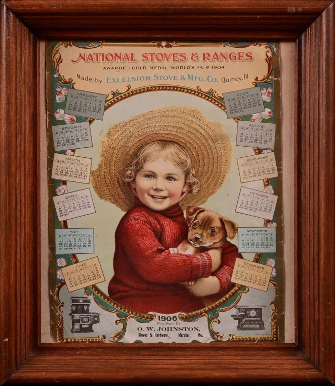National Stoves & Ranges 1906 Advertising Calendar (1 of 7)