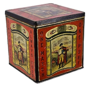 Continental Cubes Tobacco Bin