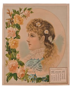 1918 R.T. Whelpley Fire Hose Advertising Calendar