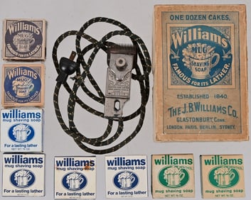 Vintage Race Electric Hair Cutter & Williams Soap
