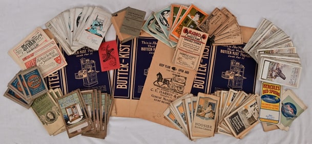 Huge Collection General Store Advertising Ephemera