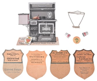 Misc. Antique Stove & Range Advertisements