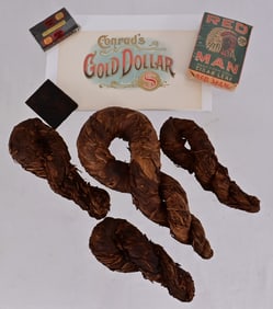Very Old Tobacco Twists & Tobacco Memorabilia