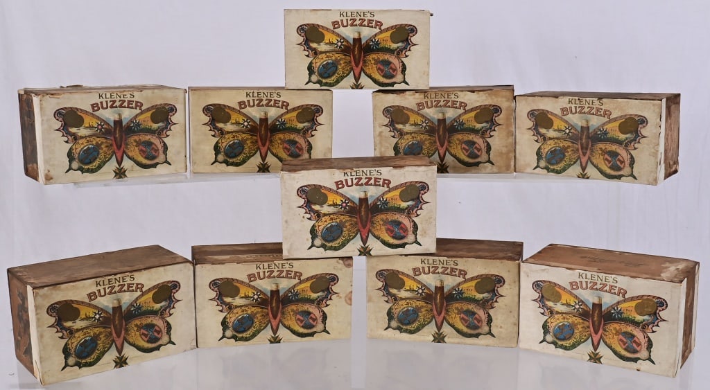 Collection of 10 Klenes Buzzer Cigar Boxes (1 of 10)