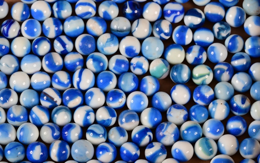 Collection of 201 Vintage Marbles (1 of 1)