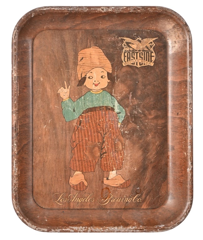 East Side Bottle Beer Litho Tin Serving Tray (1 of 5)