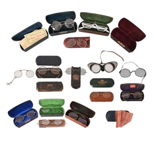Collection of Vintage Goggles And Glasses