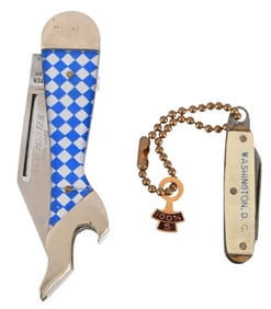 Two Vintage Pocket Knives. One Winchester