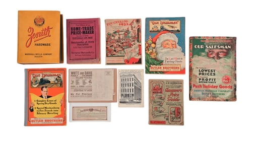 Collection of Vintage Mail Order Catalogs