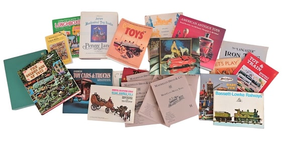 Large Collection of Toy and Lunch Box Reference Books
