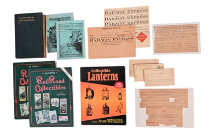 Railroad Collector Referrence Books, Literature, Ephemera