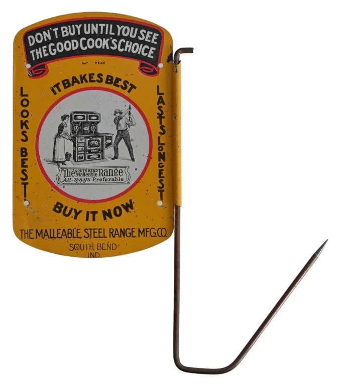 Antique South Bend Stove Advertisement (1 of 2)