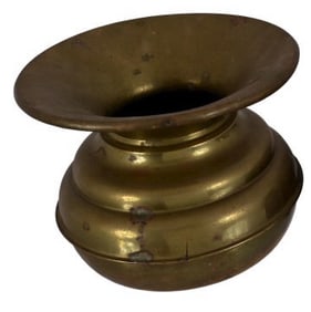 Early 1900's Antique Brass Spittoon