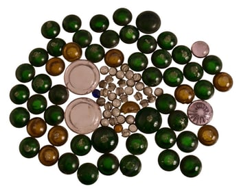 Large Collection of Glass Jewels for can signs