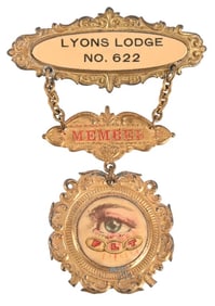 Independent Order of Odd Fellows Member Pin