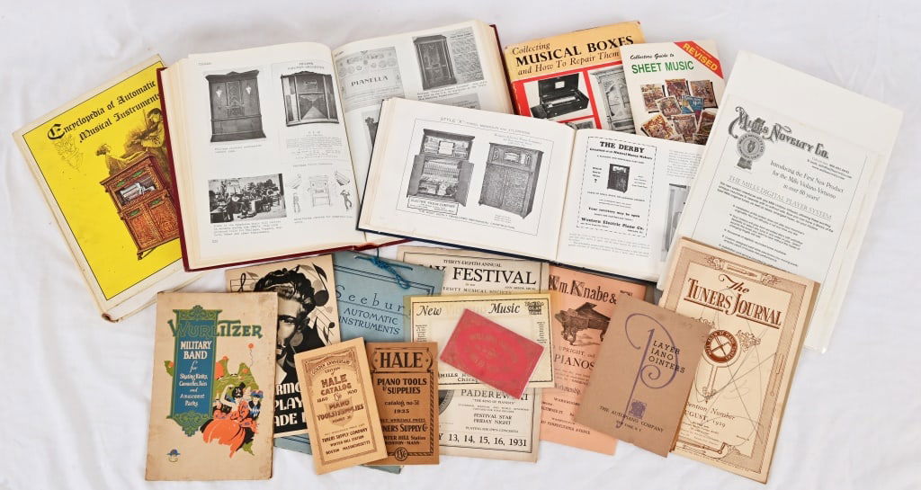 Collection of Jukebox &. Mechanical Music Books (1 of 8)