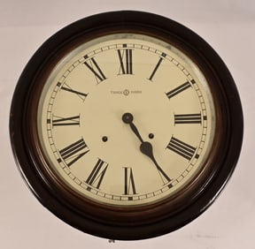 Large Circular Wood Wall Clock Trade "S" Mark