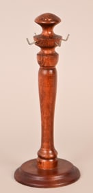 Wood Pocket Watch Display Stand