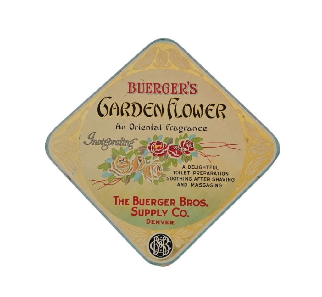 Buerger's Garden Flower, Barbershop  Tin Sign (1 of 4)